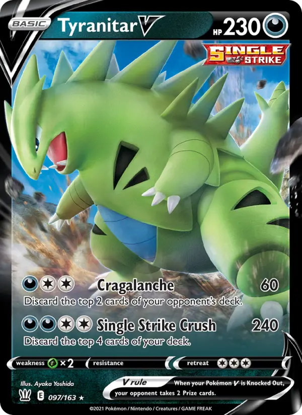 Tyranocif V — Styles de Combat