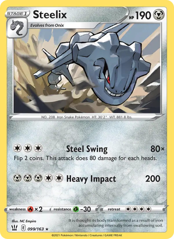 Steelix — Battle Styles