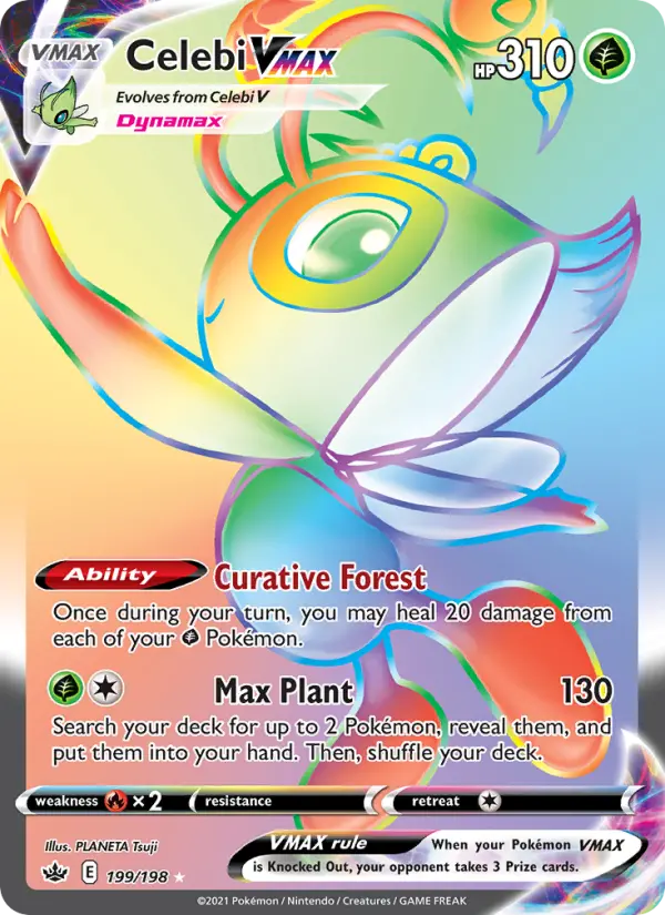 Celebi VMAX — Règne de Glace