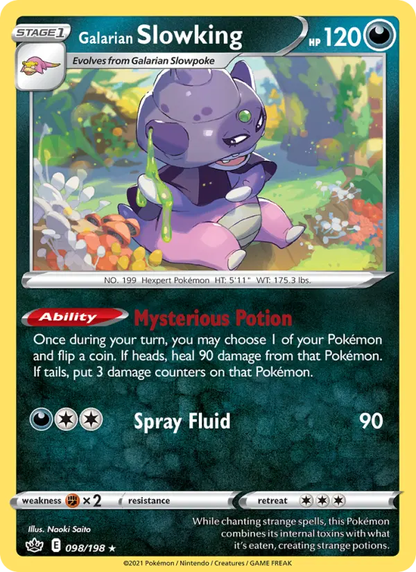 Galarian Slowking — Chilling Reign