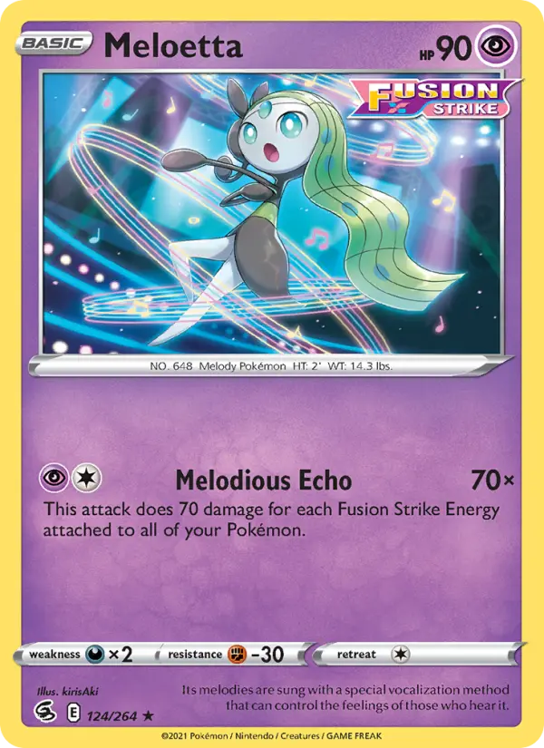 Meloetta — Fusion Strike