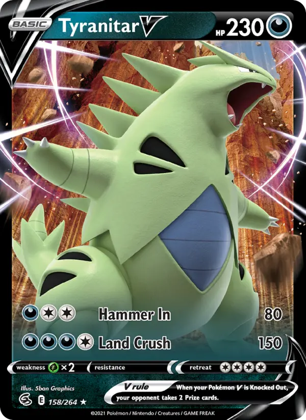 Tyranocif V — Poing de Fusion