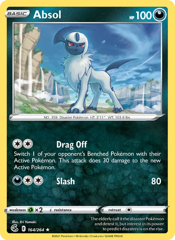Absol — Poing de Fusion