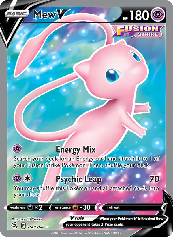 Mew V — Poing de Fusion