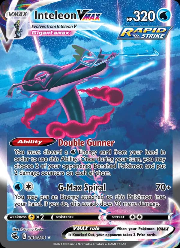 Lézargus VMAX — Poing de Fusion