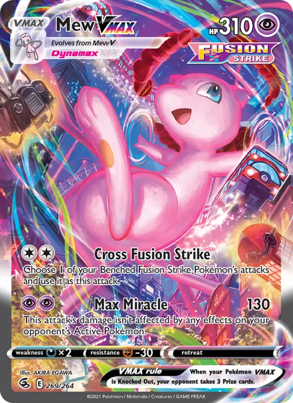 Mew VMAX — Poing de Fusion