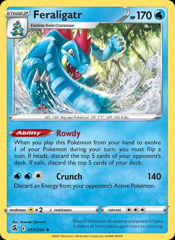 Feraligatr — Fusion Strike