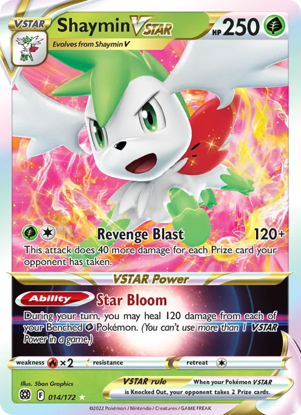 Shaymin VSTAR — Brilliant Stars