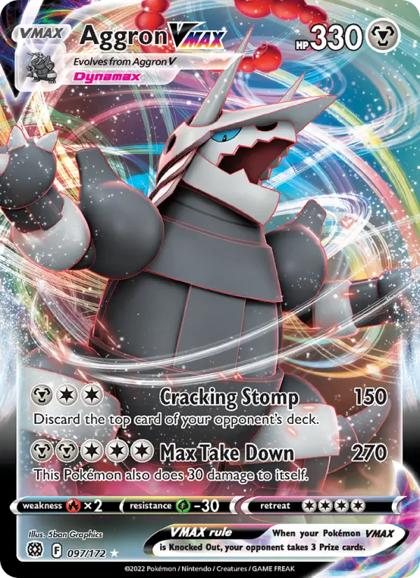 Aggron VMAX — Brilliant Stars