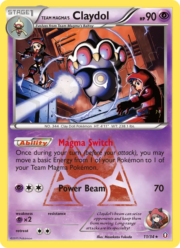 Kaorine de la Team Magma — Double Danger