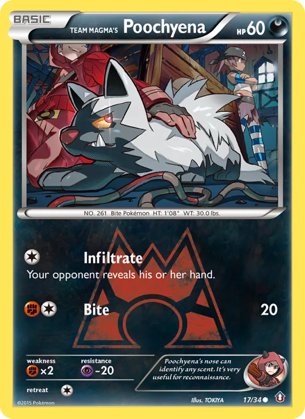 Medhyèna de la Team Magma — Double Danger