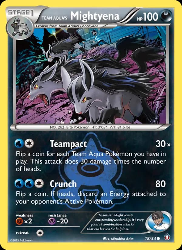 Grahyèna de la Team Aqua — Double Danger