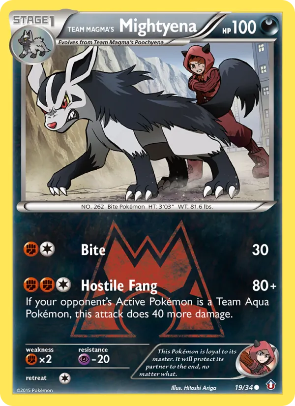 Grahyèna de la Team Magma — Double Danger