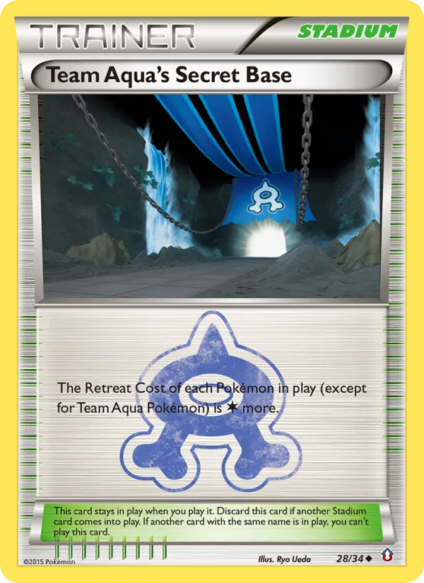 Base Secrète de la Team Aqua — Double Danger