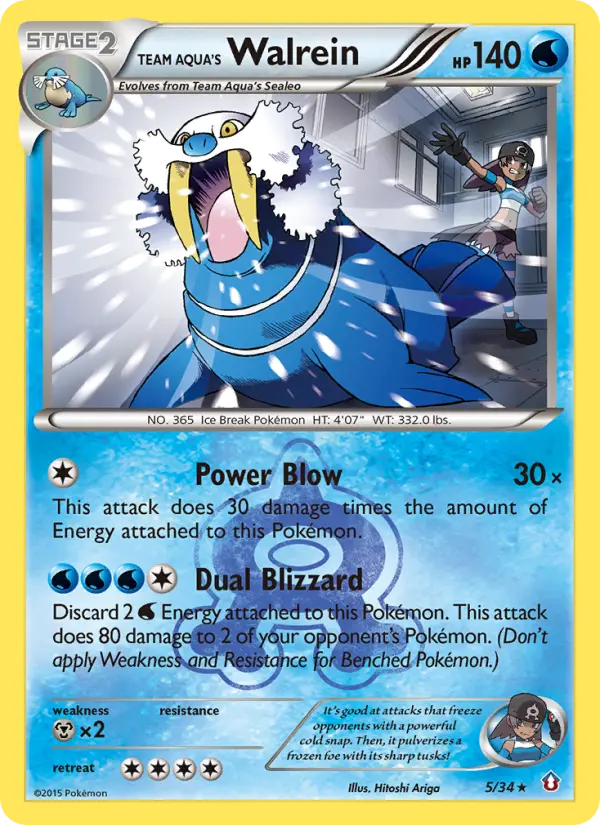 Kaimorse de la Team Aqua — Double Danger