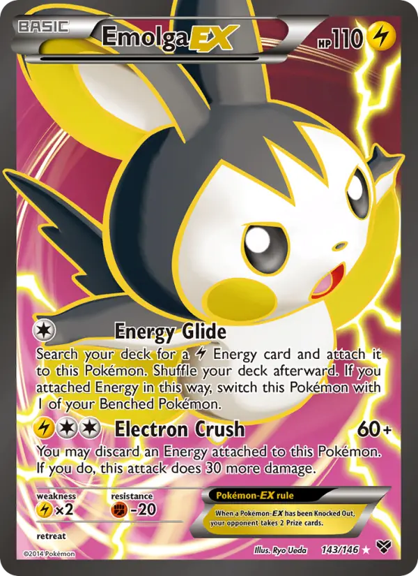 Emolga EX — XY