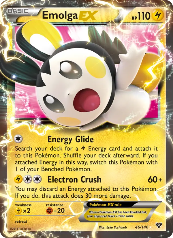 Emolga EX — XY
