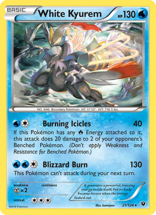 White Kyurem — Fates Collide