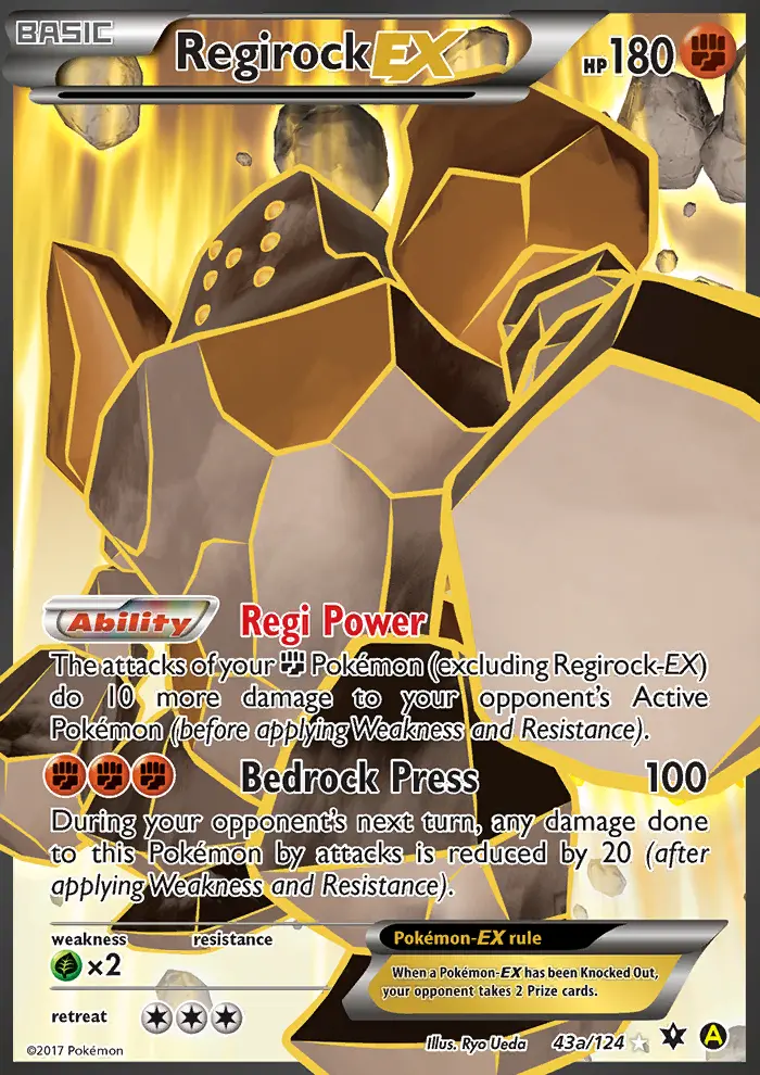 Regirock EX — Impact des Destins