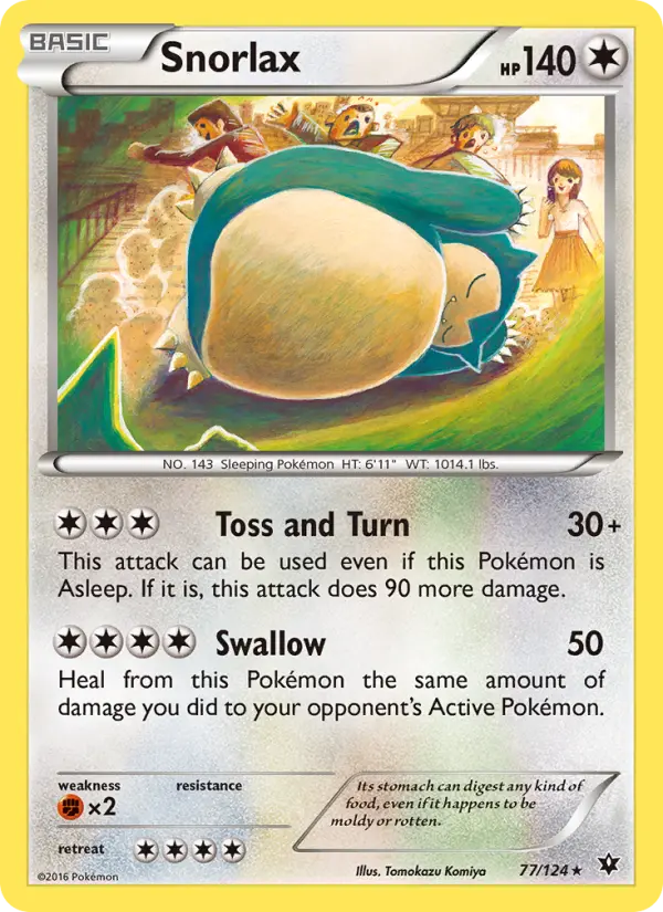 Snorlax — Fates Collide