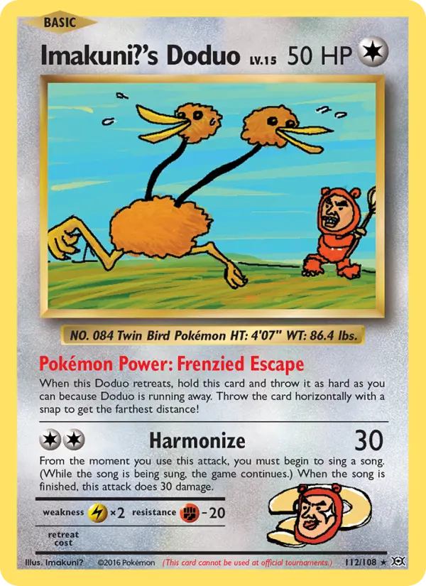 Imakuni?'s Doduo — Evolutions