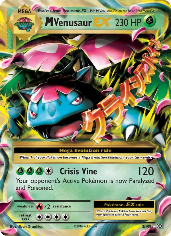 M-Florizarre EX — Évolutions