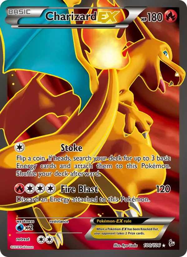 Dracaufeu EX — Étincelles