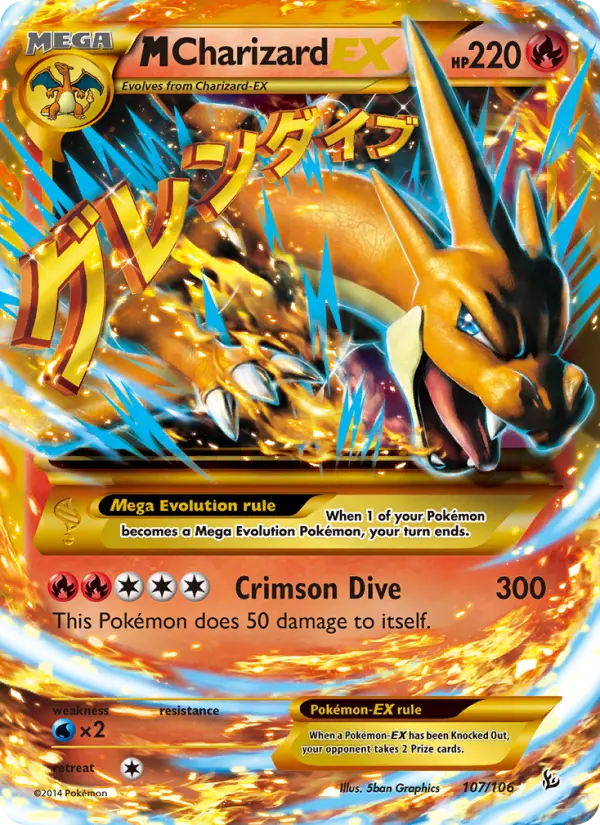 M-Dracaufeu EX — Étincelles