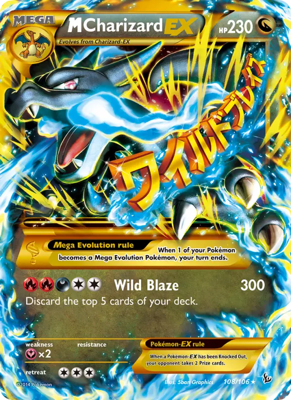 M-Dracaufeu EX — Étincelles