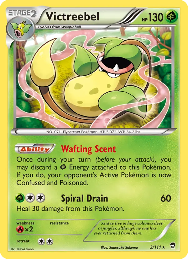 Victreebel — Furious Fists
