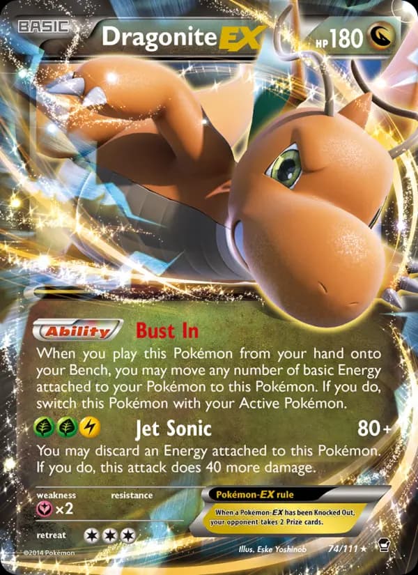 Dracolosse EX — Poings Furieux