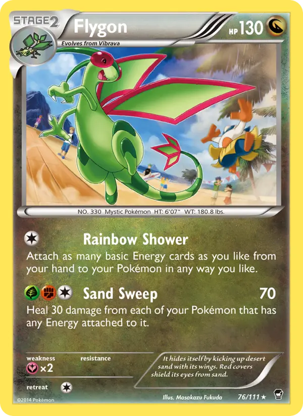 Flygon — Furious Fists