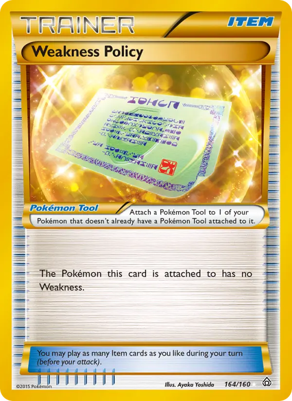 Weakness Policy — Primal Clash