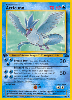 Articuno — Fossil