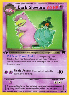 Dark Slowbro — Team Rocket