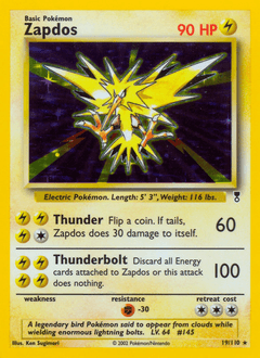 Zapdos — Legendary Collection