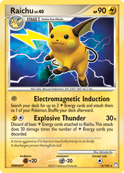 Raichu — Trésors Mystérieux