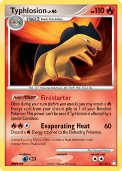 Typhlosion — Mysterious Treasures