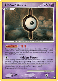 Unown I — Mysterious Treasures