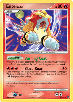 Entei — Merveilles Secrètes