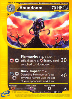 Houndoom — Aquapolis