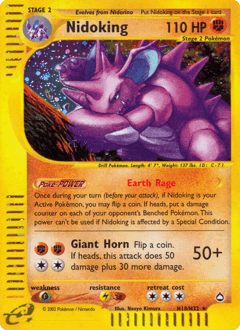 Nidoking — Aquapolis