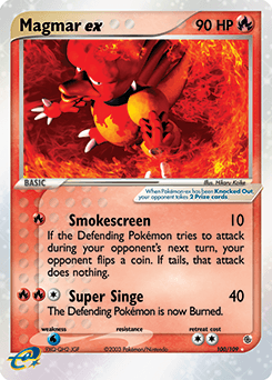 Magmar ex — EX Rubis & Saphir