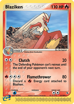 Blaziken — EX Ruby & Sapphire