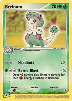 Breloom — EX Ruby & Sapphire
