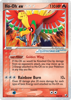 Ho-Oh ex — EX Forces Cachées
