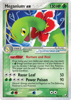 Meganium ex — EX Forces Cachées
