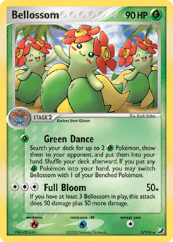 Bellossom — EX Unseen Forces