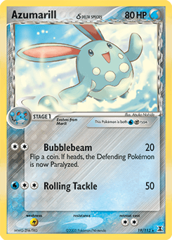 Azumarill δ — EX Espèces Delta