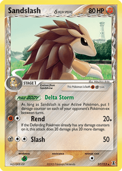 Sandslash δ — EX Delta Species
